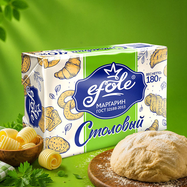 Столовый маргарин efole